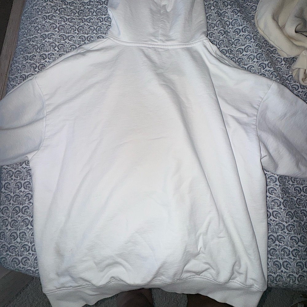 Aelfric Eden White Hoodie Shadow Graphic - image 2